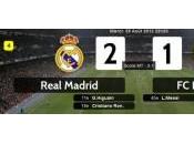 Vidéos buts Real Madrid Barcelone, Supercoupe d’Espagne 2012 (29/08/2012)