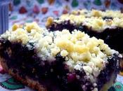 Cake crumble myrtille