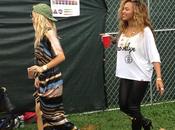 Photo Rita Beyoncé dans coulisses festival Made America"