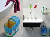 Recyclage emballages dans salle bain aussi