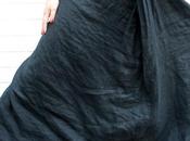 longue robe noire
