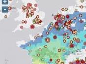 Changement climatique cartographie villes européennes plus vulnérables
