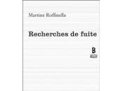 LECTURE Recherches fuite Martine Roffinella