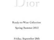 Fashion (G)Week Defilé Dior 2013