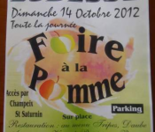 foire pommes Ludesse, dimanche octobre 2012