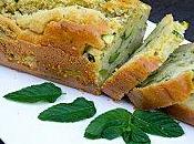 Cake courgette menthe