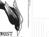 [BLACK FOREST] Carte Postale Corbeau