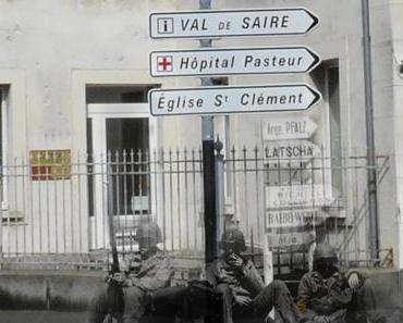 Les photos d’archives de la libération se superposent avec le présent