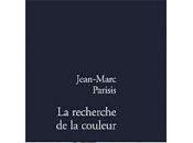 recherche couleur, Jean-Marc Parisis