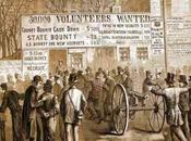 bureau recrutement New-York voloontaires pour levée président Lincoln, d'une armée hommes
