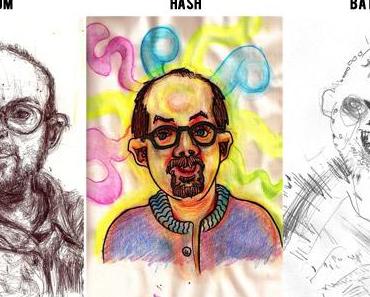 Un artiste réalise son portrait sous l’emprise de différentes drogues