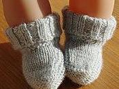 chaussons tricot