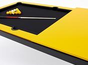 Design table billard modulable Veuve Clicquot