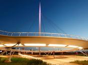 pont circulaire pour cyclistes piétons ville d'Eindhoven, Delft Architecture