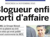 Blogueur sorti d'affaire minutes"