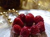 Tentation glacée Chocolat Tonka avec coulis fruits rouges