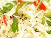 Salade chou tiède Recette indienne