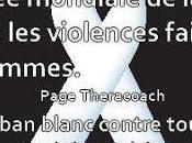 novembre: journée mondiale lutte contre violence faite femmes