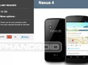 Google Nexus deux exemplaires maximum personnes presque