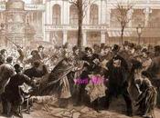 scène, boulevard Montmartre l'occasion suppression journaux avril 1871.