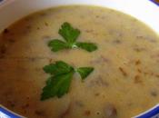 recette soupe champignons