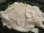 Oeuf poché d'épinards
