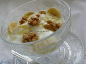 Banane yaourt noix miel (dessert ultra rapide)