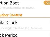 Omega Statubar Changer l’aspect votre barre notification
