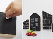 blocs maisons dessiner