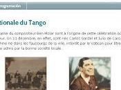 Nacional Tango interview français petit-fils Julio Caro l'affiche]