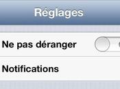 déranger (sur iPhone), encore durer...