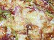 Pizza poulet sauce barbecue
