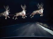 Mercedes-Benz caribous Père Noël
