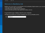 screens Blackberry Link pour Windows Desktop Manager)