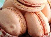 Macarons confiture fraises