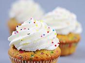 Cupcakes sprinkles vanille