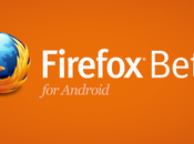 Firefox Beta pour Android desktop
