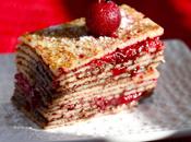 Mille Feuilles crepes Griotte Banania