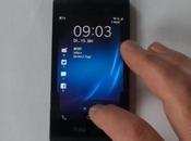 Vidéo Blackberry iPhone