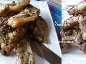 Côtes Porc, Marinade Herbes