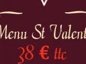 Menu Spécial Saint Valentin 2013 Point Carré