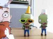 Papertoy ‘Crazy Dave’ (Plants Zombies)