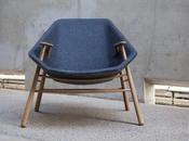 Andrew fauteuil enveloppant Studio Black Navy