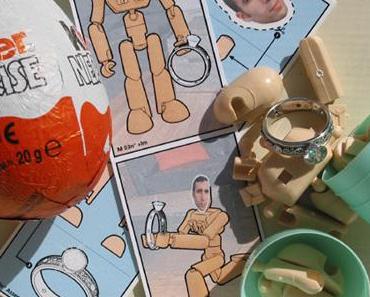 Une demande en mariage dans un Kinder Surprise