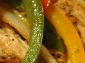 Fajitas poulet limette l`'ail