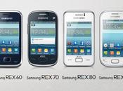Samsung Rex, smartphones TouchWizz