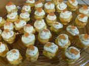 Mini-cupcakes saumon fumé citron Smoked salmon lemon mini-cupcakes
