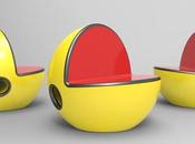 fauteuil PAC-MAN destiné enfants