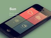 cherchant soleil, j'ai trouvé ''Sun'' iPhone...