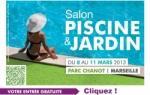 Votre invitation Salon Piscine Jardin Marseille